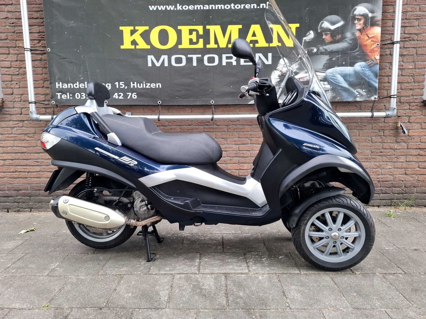 PIAGGIO MP3 250 IE (2010) motorkenteken 14500 KM topstaat, Scooter, 493 cc, Onbekend, Onbekend