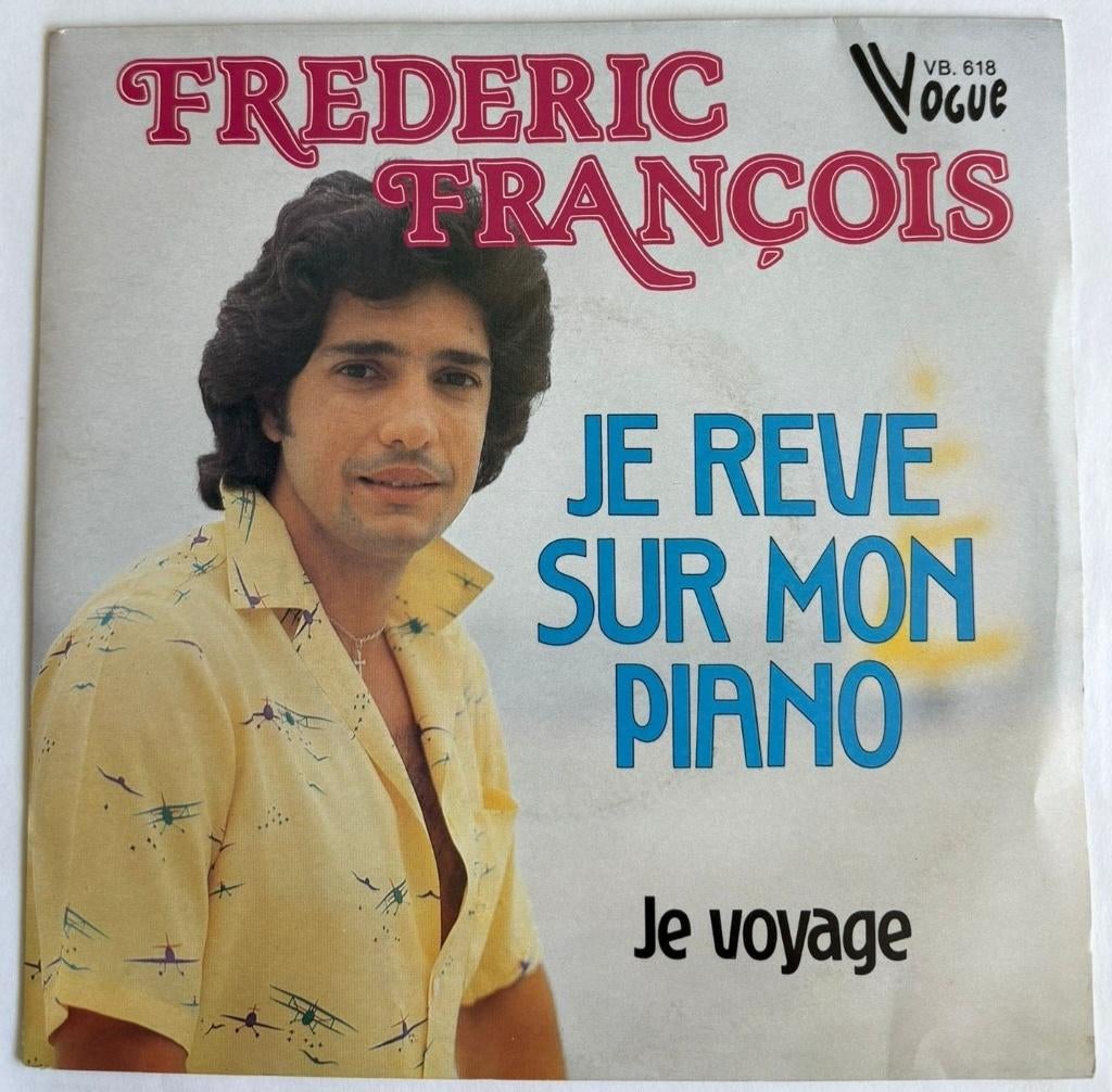 Frederic François – Je Reve Sur Mon Piano, Originele persing, 7 inch, Ophalen of Verzenden, Zo goed als nieuw