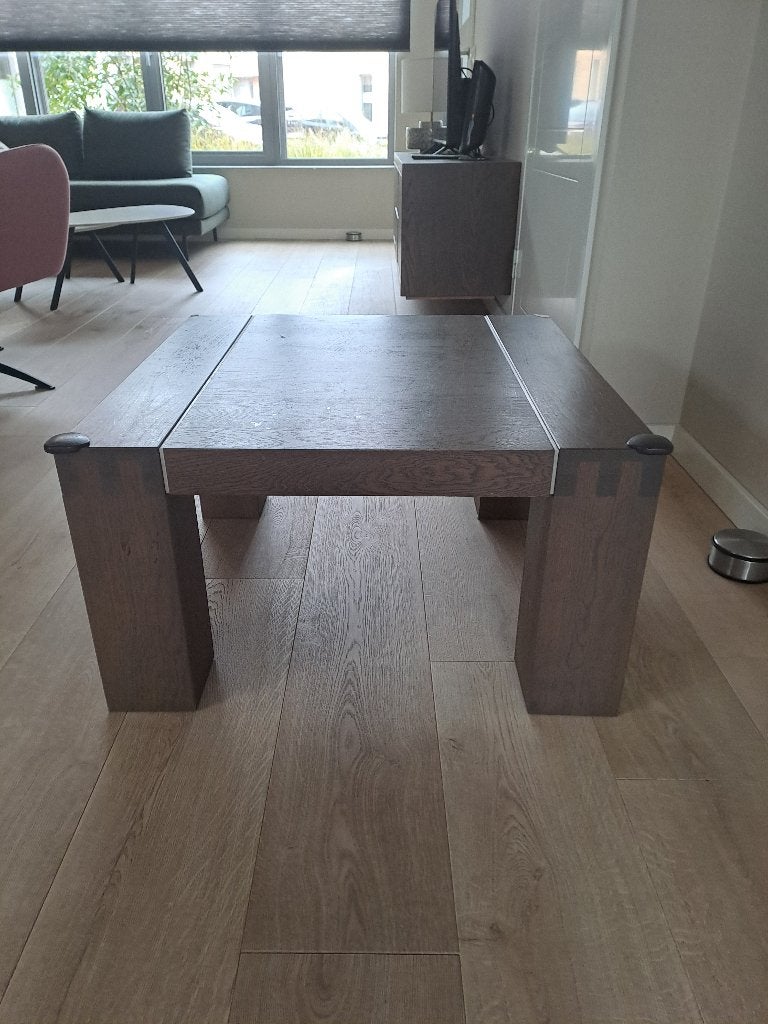 Salontafel gratis af te halen (70 cm x 70 cm), Ophalen, Gebruikt, 50 tot 100 cm, 50 tot 100 cm