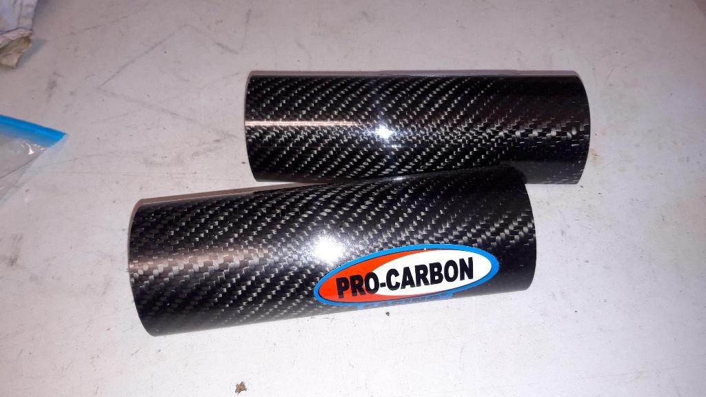 Procarbon voorvorkbeschermers KTMSX85 RM85 YZ85, Motoren, Ophalen, Cmx, Cmx, Cmx