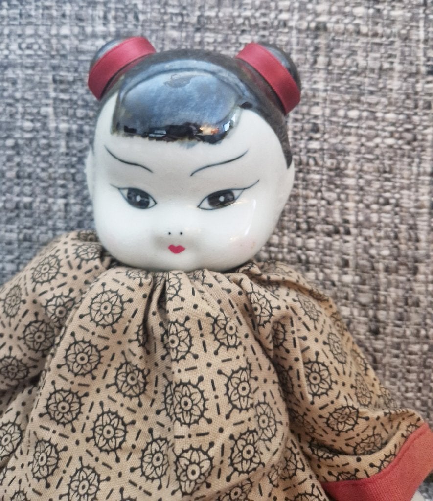 Authentieke Chineze Porseleinen Pop NIEUW!, Ophalen of Verzenden, Nieuw, Pop