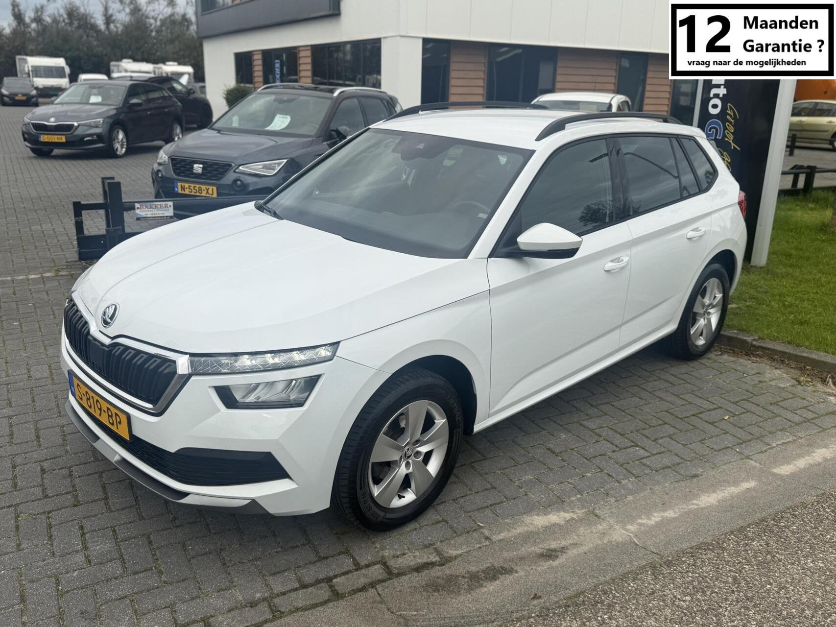 Skoda Kamiq 1.0 TSI Sport Business CLIMA,LMV,CRUISE,CARPLAY, Auto's, Dealer onderhouden, Stof, Gebruikt, Met garantie (alle)