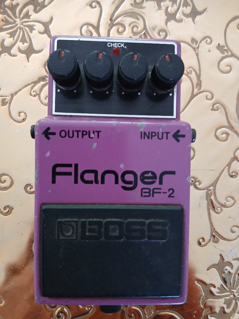 Boss BF-2 Flanger Made in Japan, Muziek en Instrumenten, Effecten, Ophalen of Verzenden, Gebruikt