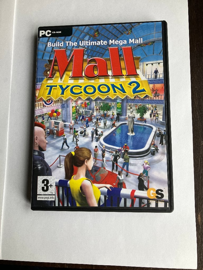 mall tycoon 2 pc game simulator, Spelcomputers en Games, 1 speler, Ophalen of Verzenden, Zo goed als nieuw, Vanaf 3 jaar