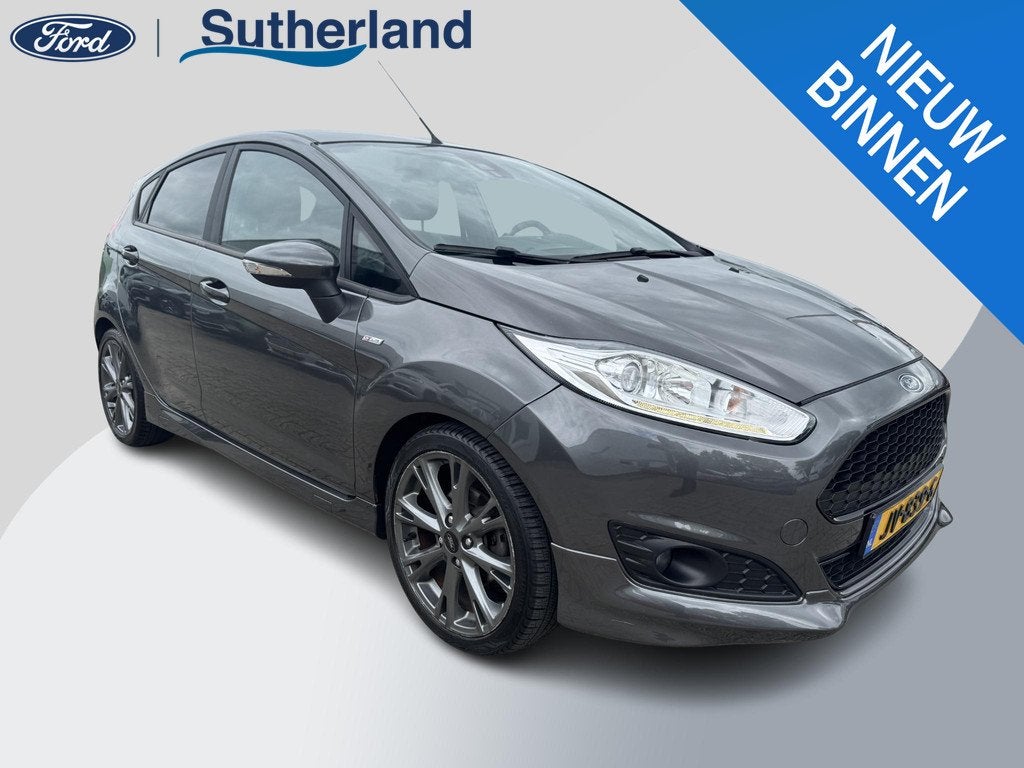 Ford Fiesta 1.0 EcoBoost ST Line 100pk | Automatische Airco, Auto's, Ford, Voorwielaandrijving, 23 km/l, Origineel Nederlands