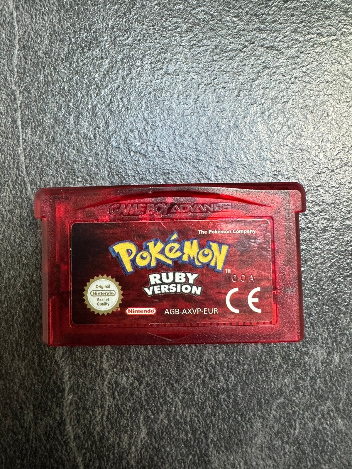 Pokemon Ruby EU versie origineel, Spelcomputers en Games, Games | Nintendo Game Boy, Avontuur en Actie, 1 speler, Ophalen of Verzenden
