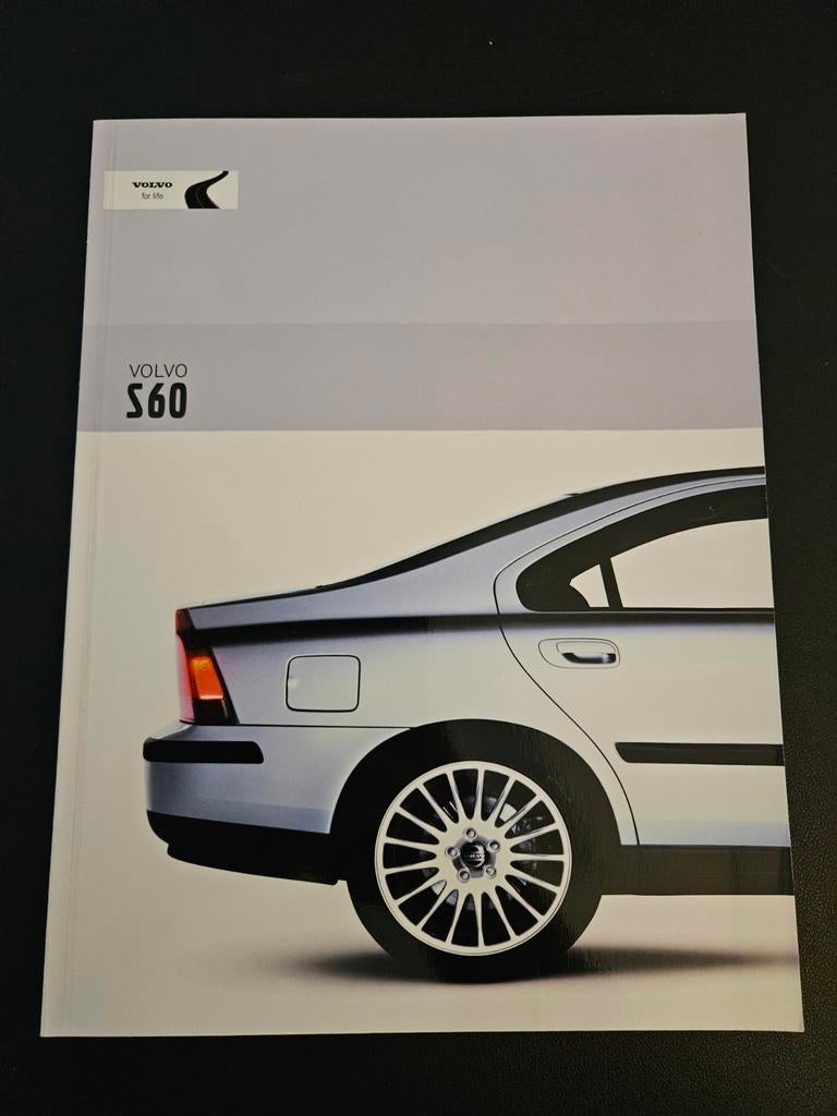 Brochure Volvo S60 2003, Ophalen of Verzenden, Zo goed als nieuw, Volvo