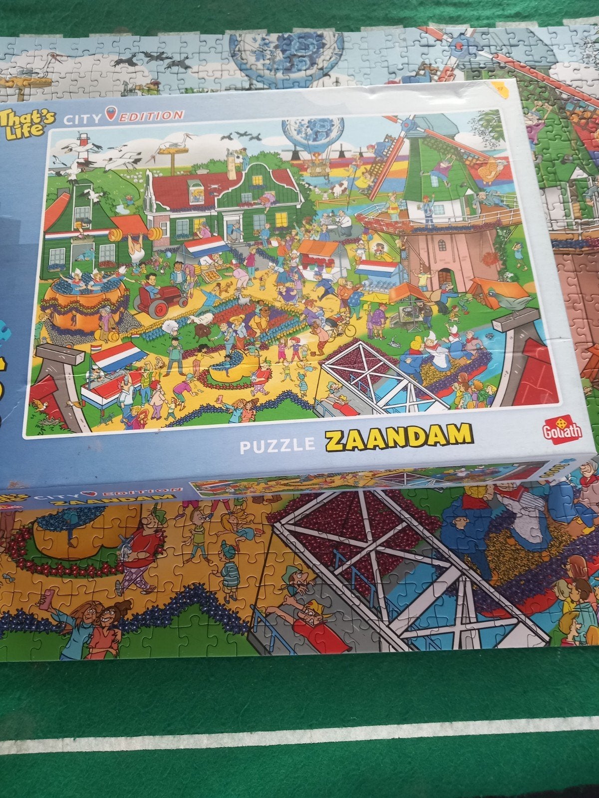 Jumbo That's Life City Edition Zaandam Legpuzzel, Ophalen of Verzenden, 500 t/m 1500 stukjes, Zo goed als nieuw, Legpuzzel