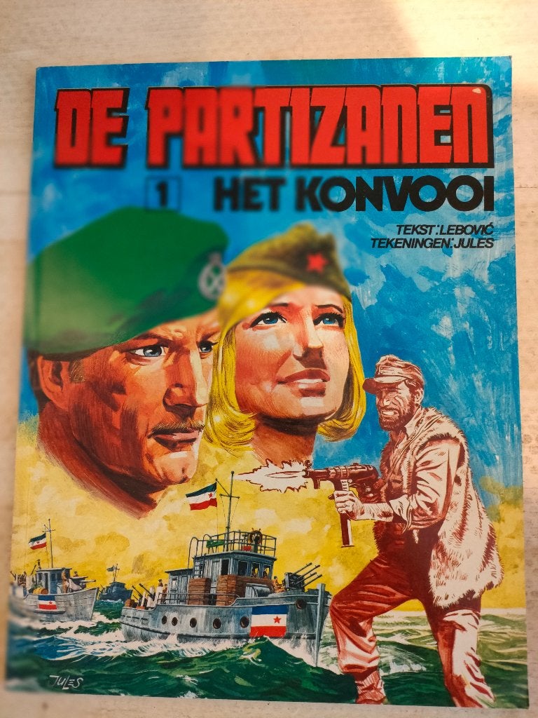 DE PARTIZANEN nr. 1 Het konvooi, Boeken, Stripboeken, Eén stripboek, Ophalen of Verzenden, Gelezen