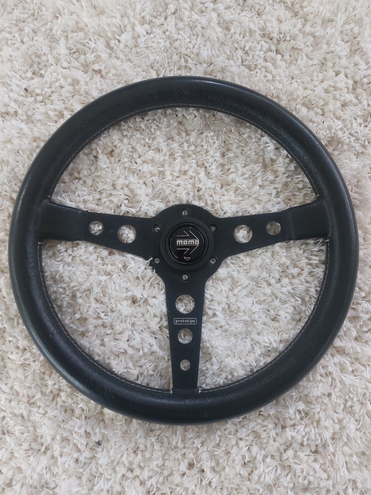 MOMO Prototipo 350mm Black Edition (2021), Ophalen of Verzenden, Gebruikt