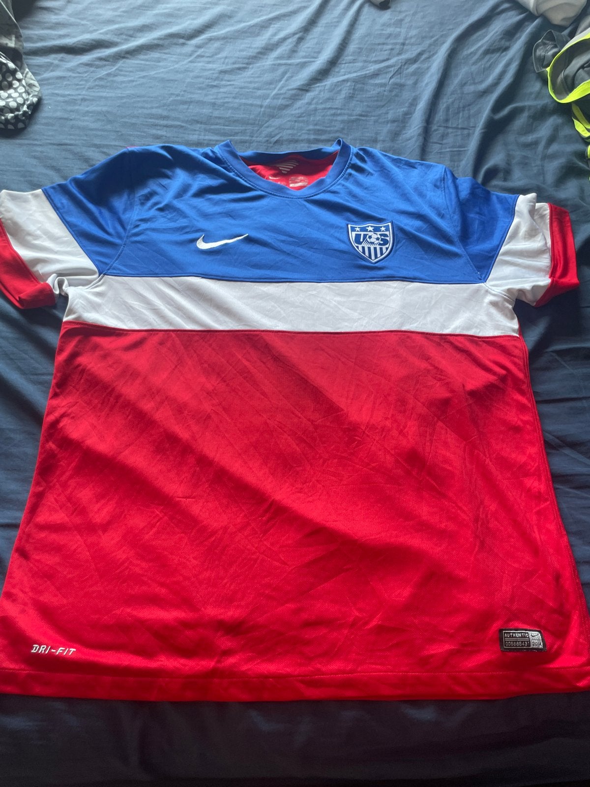 Nike USA Voetbalshirt - Maat XL, Meerkleurig, Maat 56/58 (XL), Ophalen of Verzenden, Zo goed als nieuw