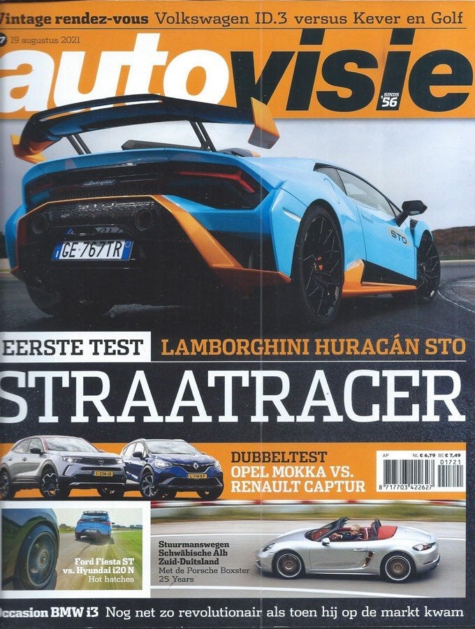 Autovisie 17 2021 : Ford Fiesta ST - Hyundai i20 N - BMW i3, Ophalen of Verzenden, Gelezen, Algemeen