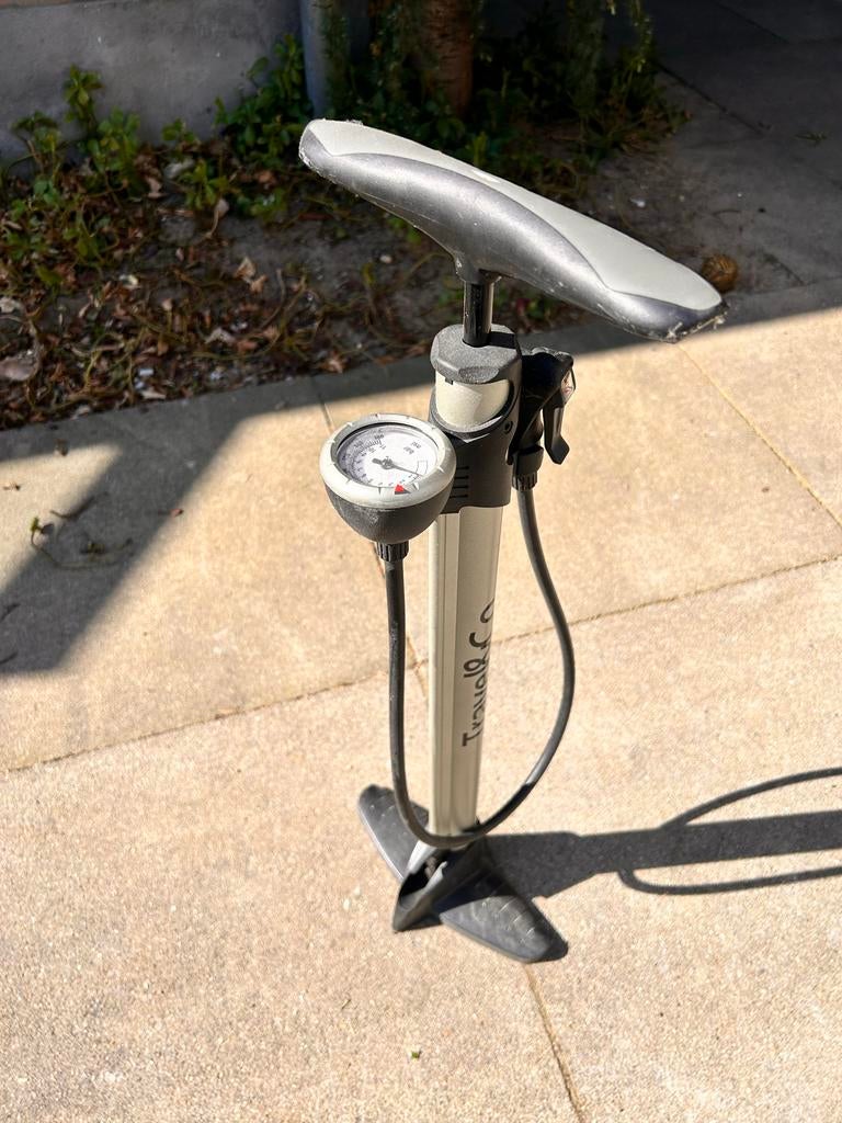 Travel & Co Fiets Pomp met Drukmeter, Ophalen, Drukmeter, Gebruikt