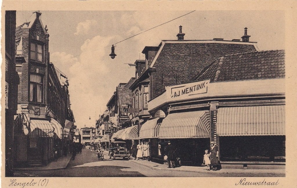 Hengelo, Winkels, 1936., Verzenden, 1920 tot 1940, Gelopen, Overijssel