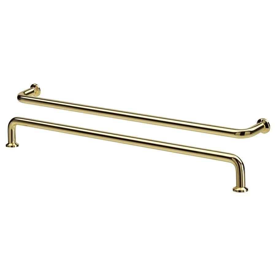 IKEA Bagganäs 335mm goud (16x), Ophalen, Zo goed als nieuw, Overige materialen, Klink of Kruk