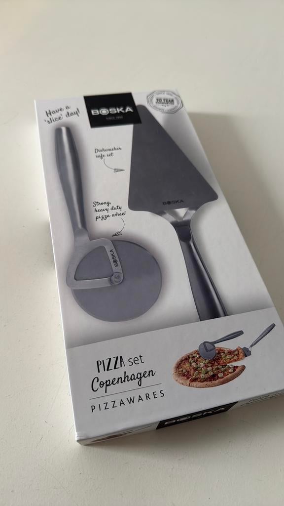 Pizzaset Kopenhagen, Ophalen of Verzenden, Nieuw, Rvs of Chroom