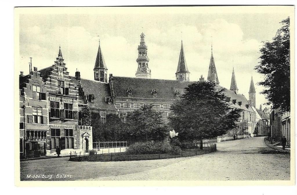 M156 Middelburg Balans, Ophalen of Verzenden, Voor 1920, Ongelopen, Zeeland
