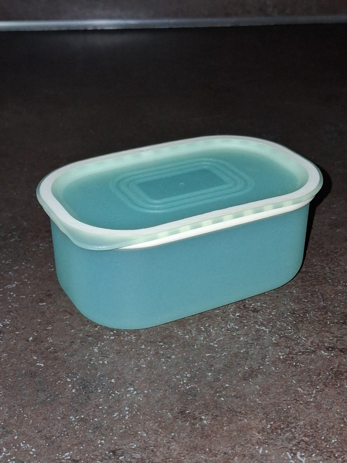 tupperware blok bus ruimtespaarder 230 ml aqua, Ophalen of Verzenden