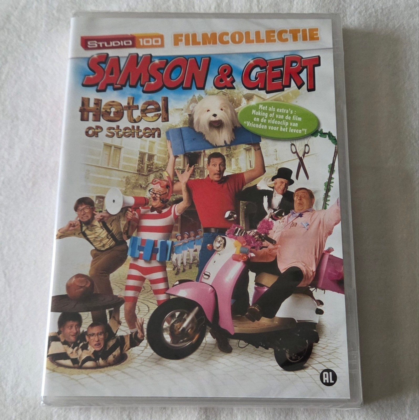 Samson & Gert Hotel Op Stelten Sealed Dvd Kinderen/Jeugd, Alle leeftijden, Ophalen of Verzenden, Nieuw in verpakking
