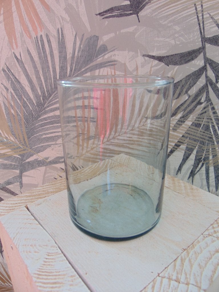 Cilinder Bloemenvaas, Ophalen, Transparant, 15 cm, Glas