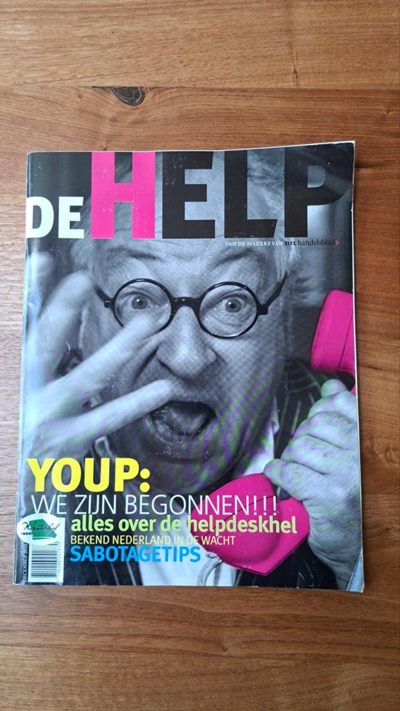 De HELP magazine - Youp van 't Hek - Sabotagetips, Boeken, Tijdschriften en Kranten, Ophalen of Verzenden, Gelezen, Overige typen