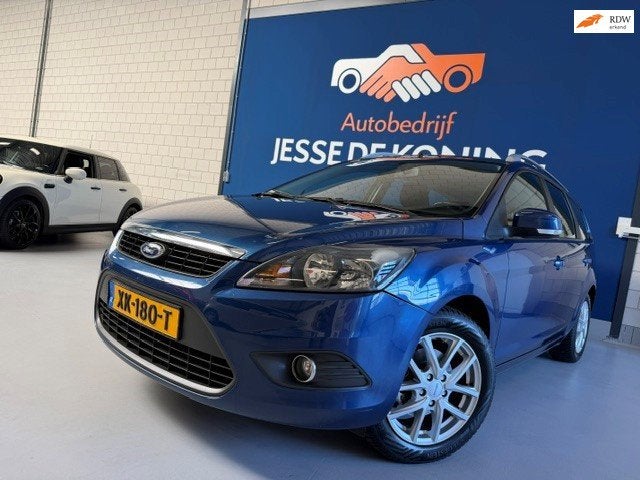 Ford Focus Wagon 1.8 Limited Flexi Fuel/ bj.2009 / kleur: bl, Auto's, Ford, Euro 5, Gebruikt, Blauw, 14 km/l