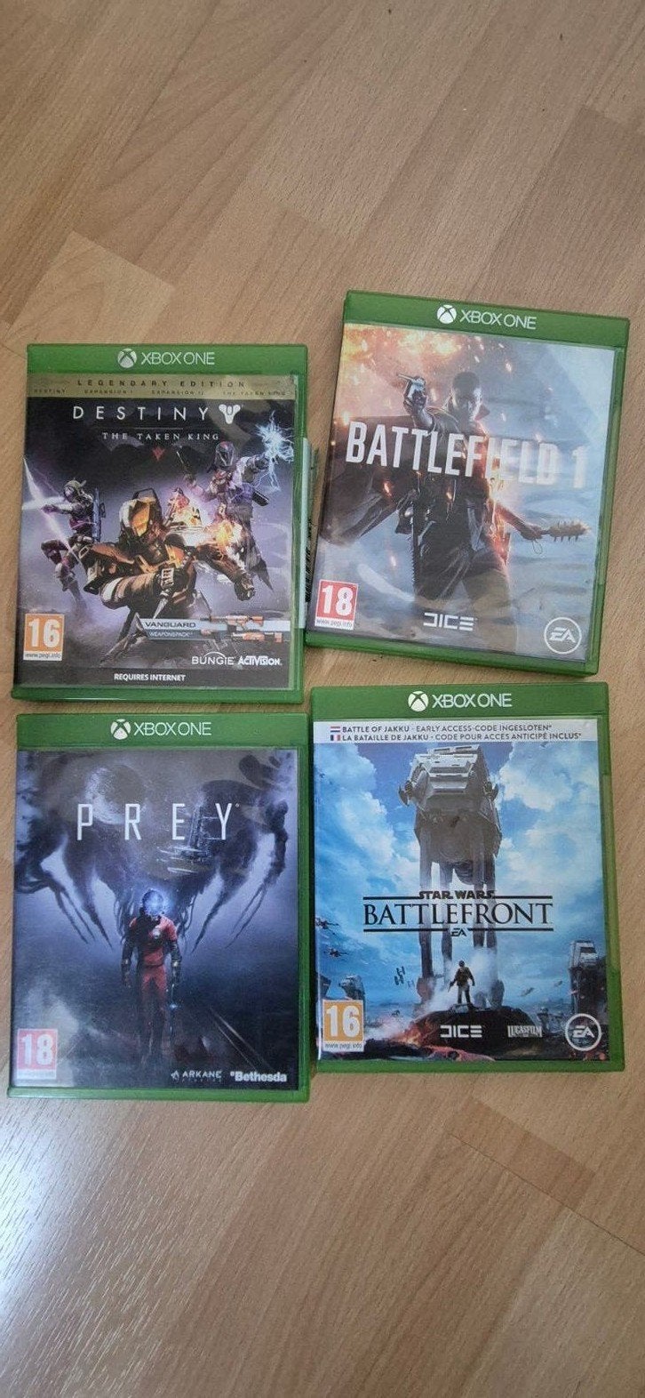 4x xbox one games, Ophalen of Verzenden