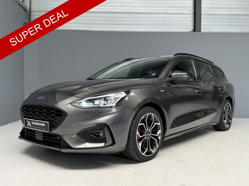 Ford FOCUS Wagon 1.0 EB Hybrid ST Line X 155pk|Led|Winterpac, Auto's, Stof, Gebruikt, 19 km/l, 3 cilinders