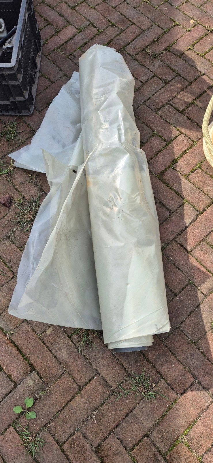 Rol plastic folie, Doe-het-zelf en Verbouw, Ophalen of Verzenden, Gebruikt, Folie