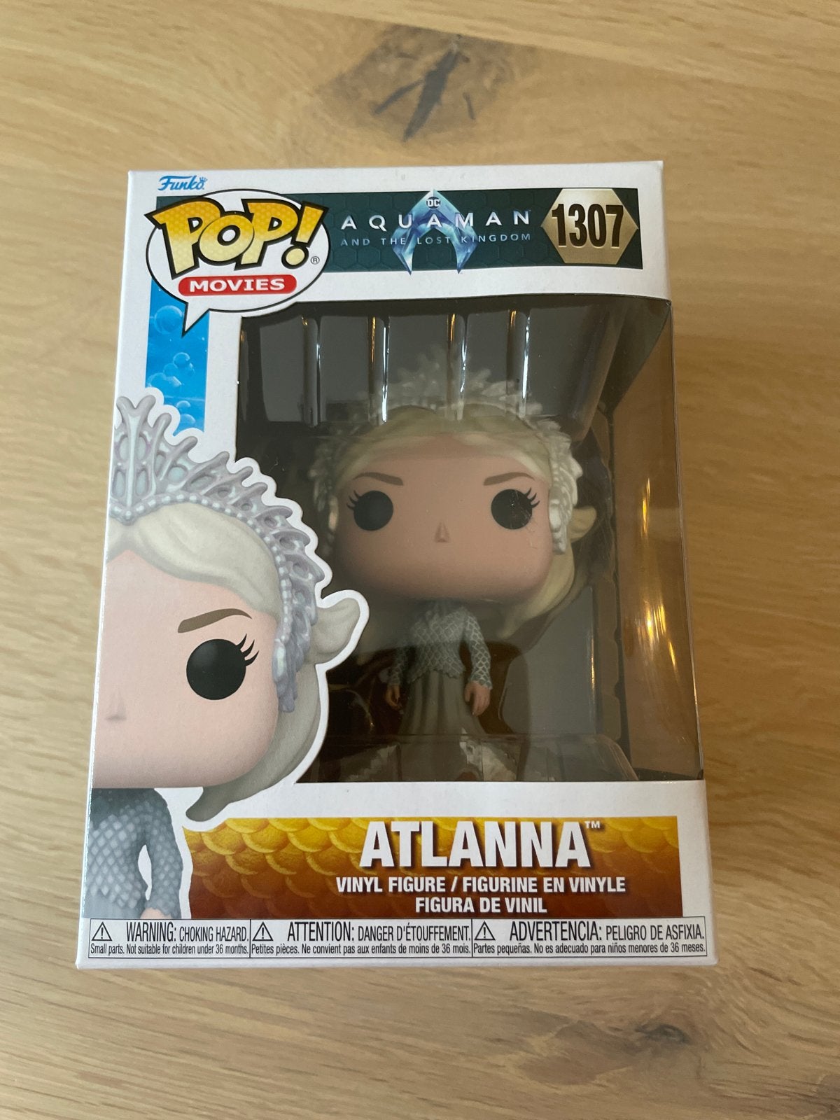 Funko Pop! Aquaman 2 Atlanna #1307 - Nieuw in doos, Ophalen of Verzenden, Nieuw