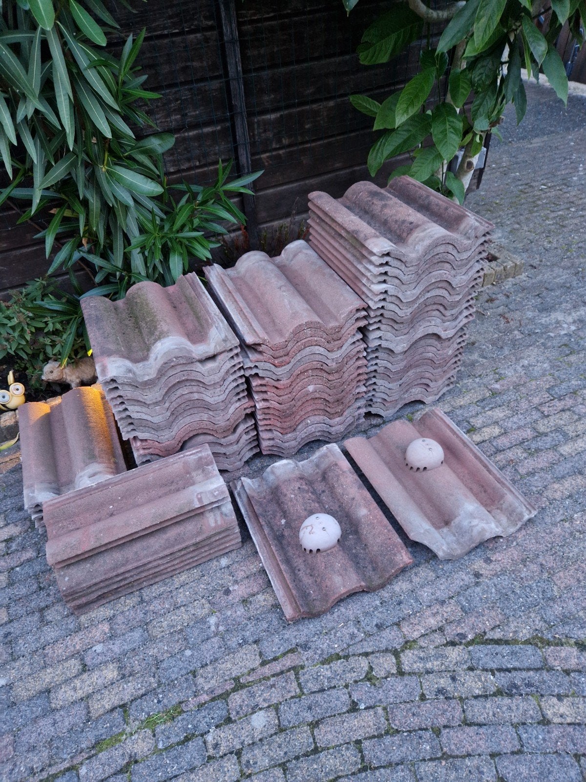 gratis dakpannen, Ophalen, Gebruikt, Steen of Klei, 15 m² of meer
