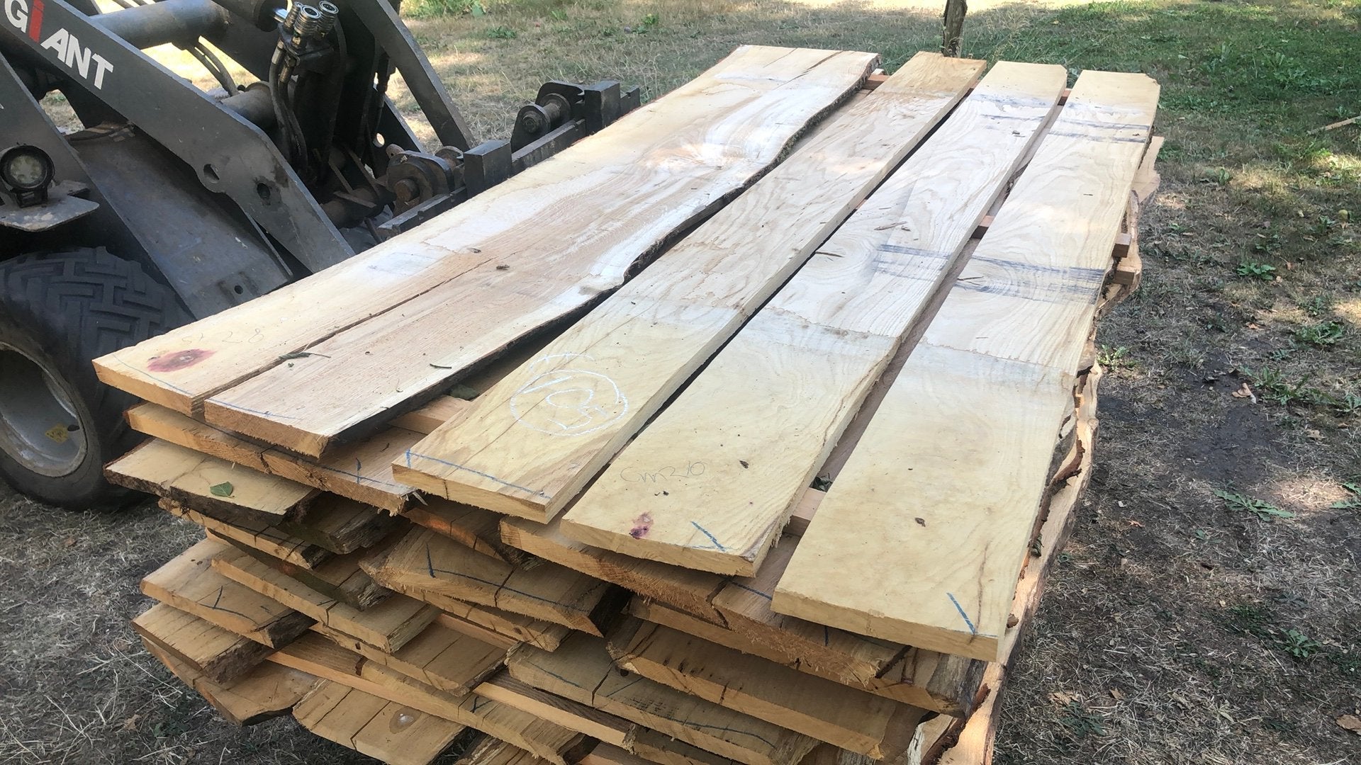 Eiken planken, Ophalen, Zo goed als nieuw, 250 cm of meer, Planken