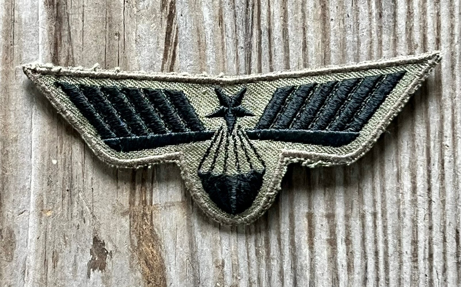 Wing parachutespringen. Jaren ‘90., Verzenden, Nederland, Embleem of Badge