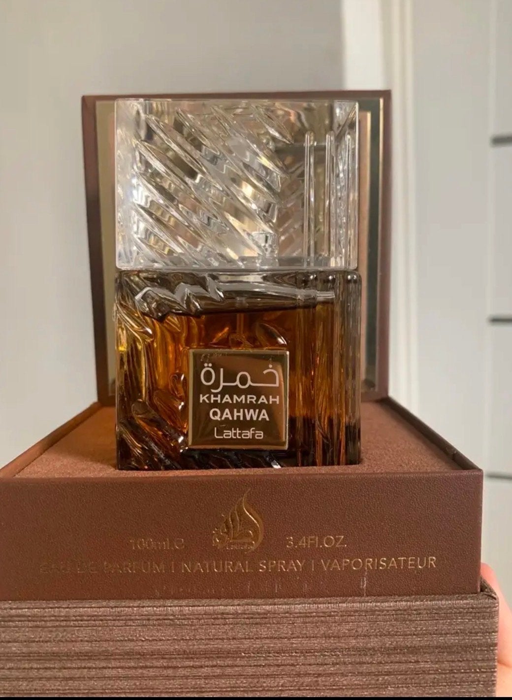 Lattafa Khamrah Qahwa Eau de Parfum 100ml - Nieuw, Ophalen of Verzenden, Nieuw