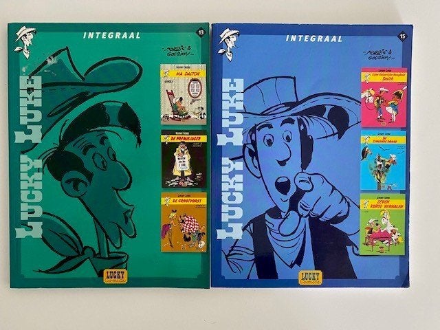 Lucky Luke, Softcover integraal, Morris, Boeken, Stripboeken, Meerdere stripboeken, Ophalen of Verzenden, Gelezen