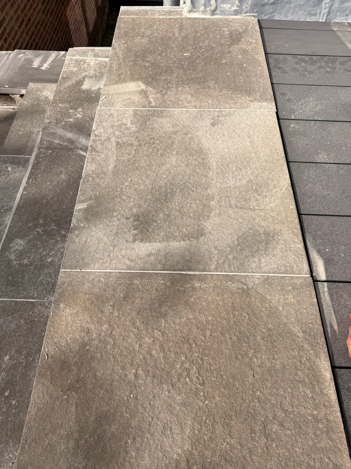 Terrastegels van natuursteen - Gebruikt, goede staat, Ophalen, Gebruikt, Gecoat, Terrastegels