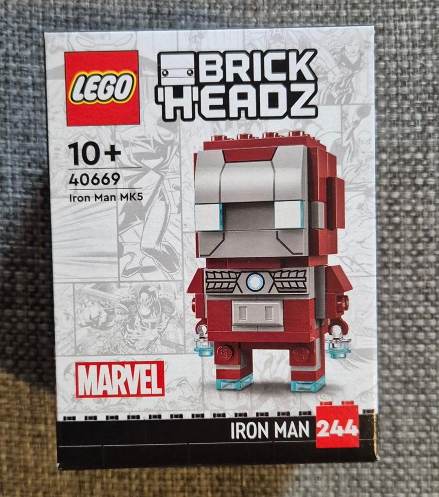 Lego Brickheadz 40669 Iron Man MK5, BrickHeadz, Lego, Nieuw, Ophalen of Verzenden