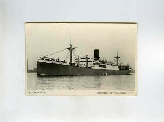 scheepvaart-foto-kota gede, Verzamelen, Scheepvaart, Ophalen of Verzenden, Zo goed als nieuw, Motorboot, Boek of Tijdschrift