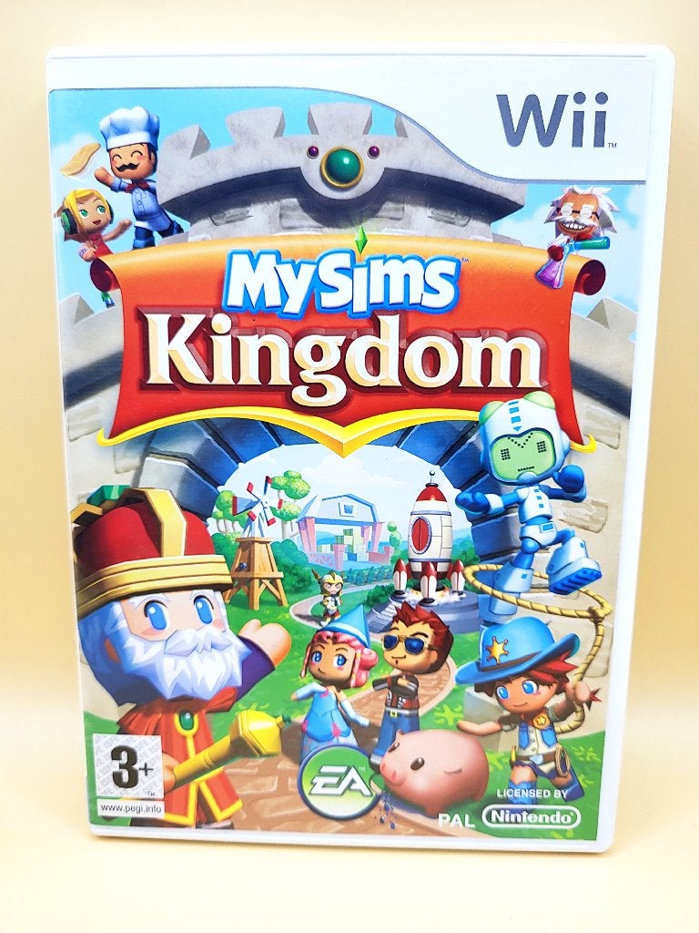 My Sims Kingdom - Nintendo Wii, Nintendo, Nintendo support, 1 speler, Eén computer