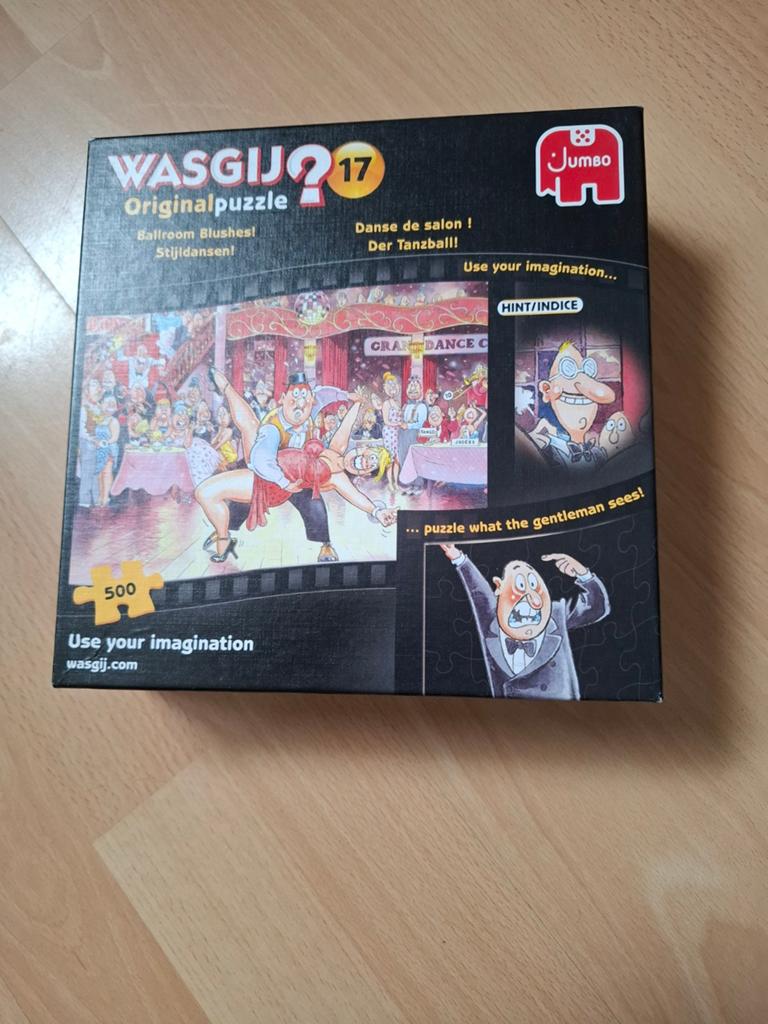 Wasgij 500 stukjes Stijldansen, Ophalen of Verzenden, 500 t/m 1500 stukjes, Zo goed als nieuw