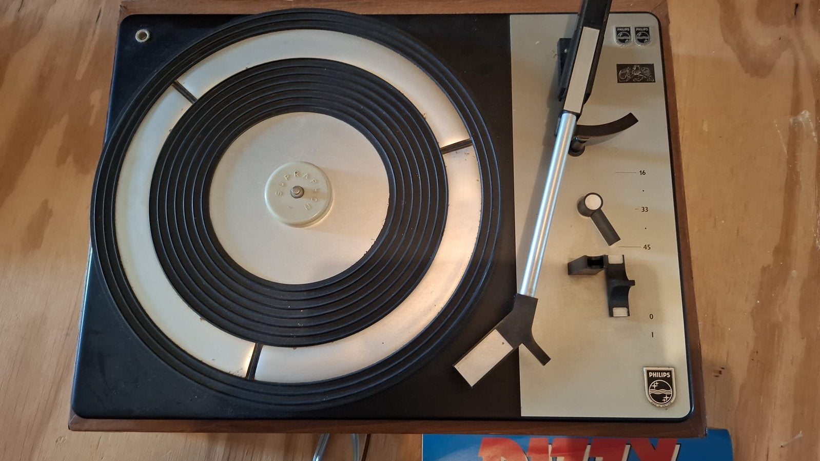 Philips LP speler, Audio, Tv en Foto, Platenspelers, Ophalen, Gebruikt, Platenspeler, Philips