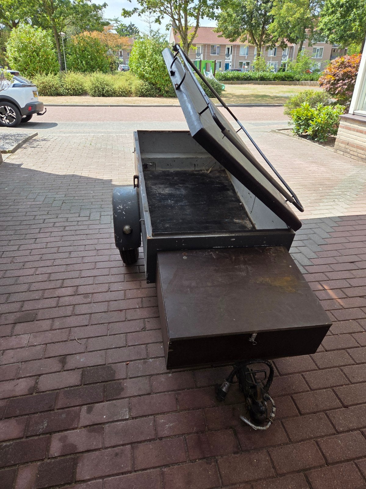Bagagewagentje met reservewiel en netje, Auto diversen, Ophalen of Verzenden