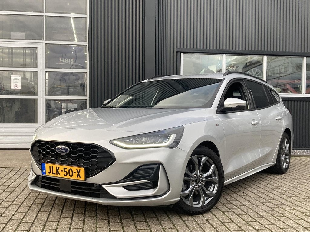 Ford Focus 1.0 EcoBoost Hybrid 125 pk ST Line Wagon SYNC4 Gr, Gebruikt, Euro 6, 19 km/l, 999 cc