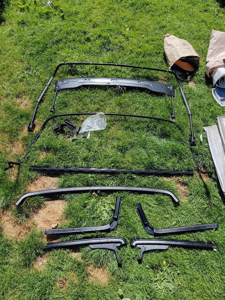 Complete Suzuki Vitara soft top set, Ophalen, Gebruikt, Achterklep, Achter