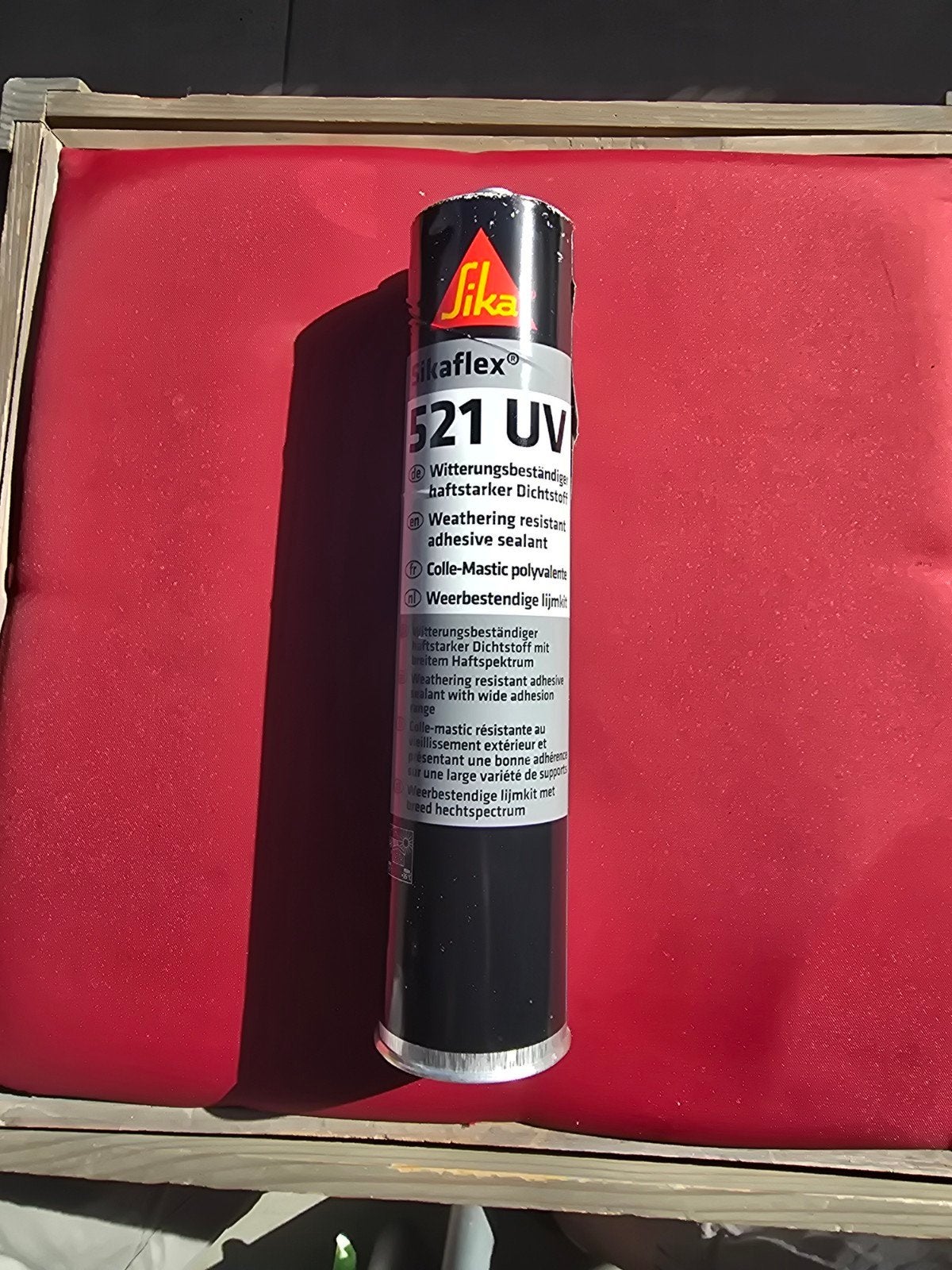 Sikaflex-521 UV Afdichtingskit Wit 300ml, Ophalen of Verzenden, Nieuw, Wit