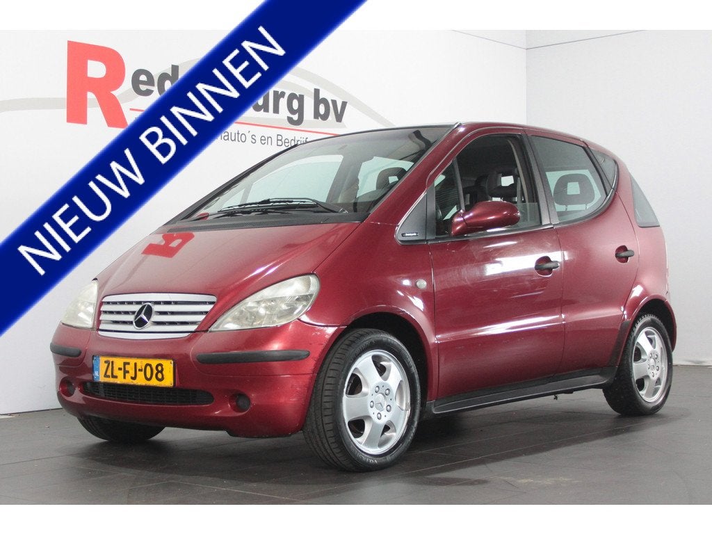 Mercedes-Benz A-Klasse 160 Elegance - Automaat (bj 1999), Auto's, Oldtimers, Electronic Stability Program (ESP), Bedrijf, 1598 cc