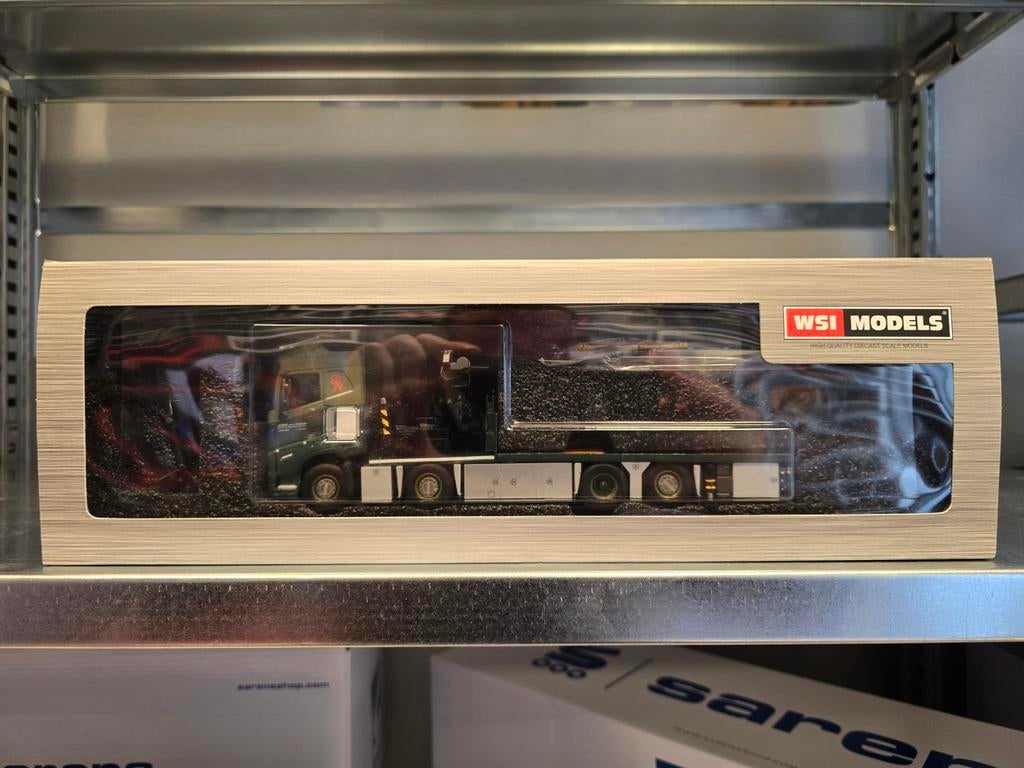 WSI Models, Albert van de Scheur. Volvo met Fassi kraan, Verzenden, Nieuw, Bus of Vrachtwagen, Wsi