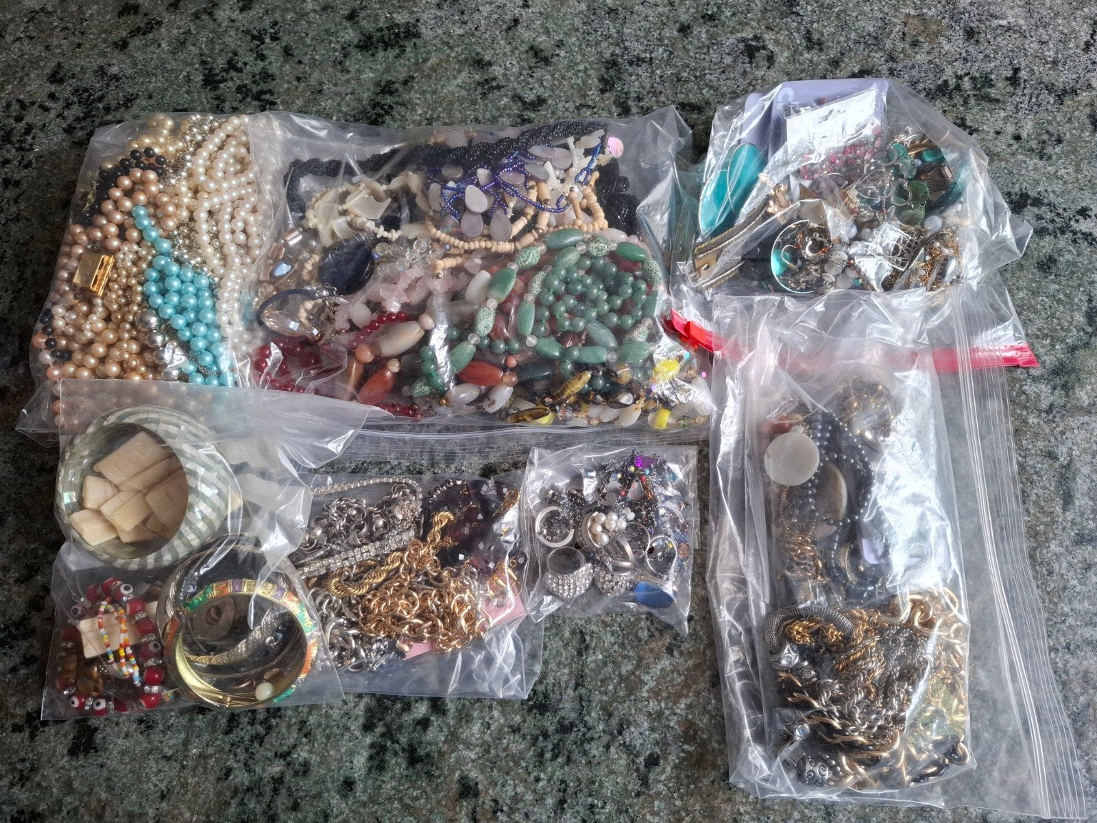 lot mooie sieraden : antiek,vintage, modern en nog veel meer, Ophalen, Overige materialen, Overige typen