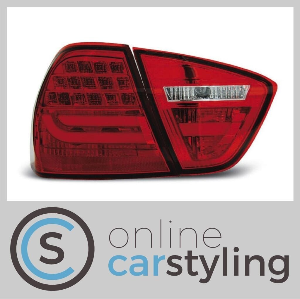 LED Achterlichten BMW 3-Serie E90 Rood Lightbar Design, -, -, Nieuw, Ophalen of Verzenden