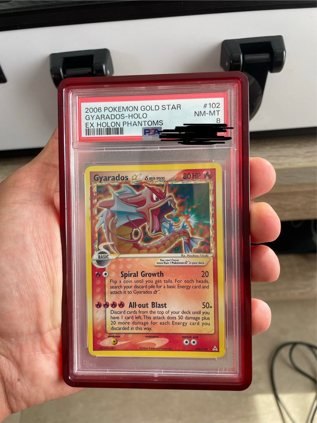 Gyarados gold star Psa 8 ️